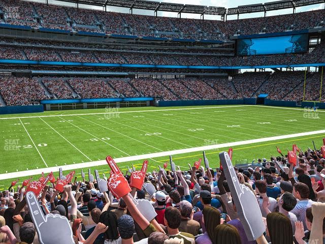 MetLife Stadium - Section 142 Seat View