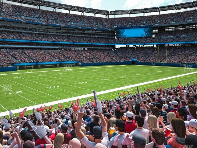 MetLife Stadium - Section 143 Seat View