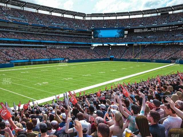 MetLife Stadium - Section 144 Seat View