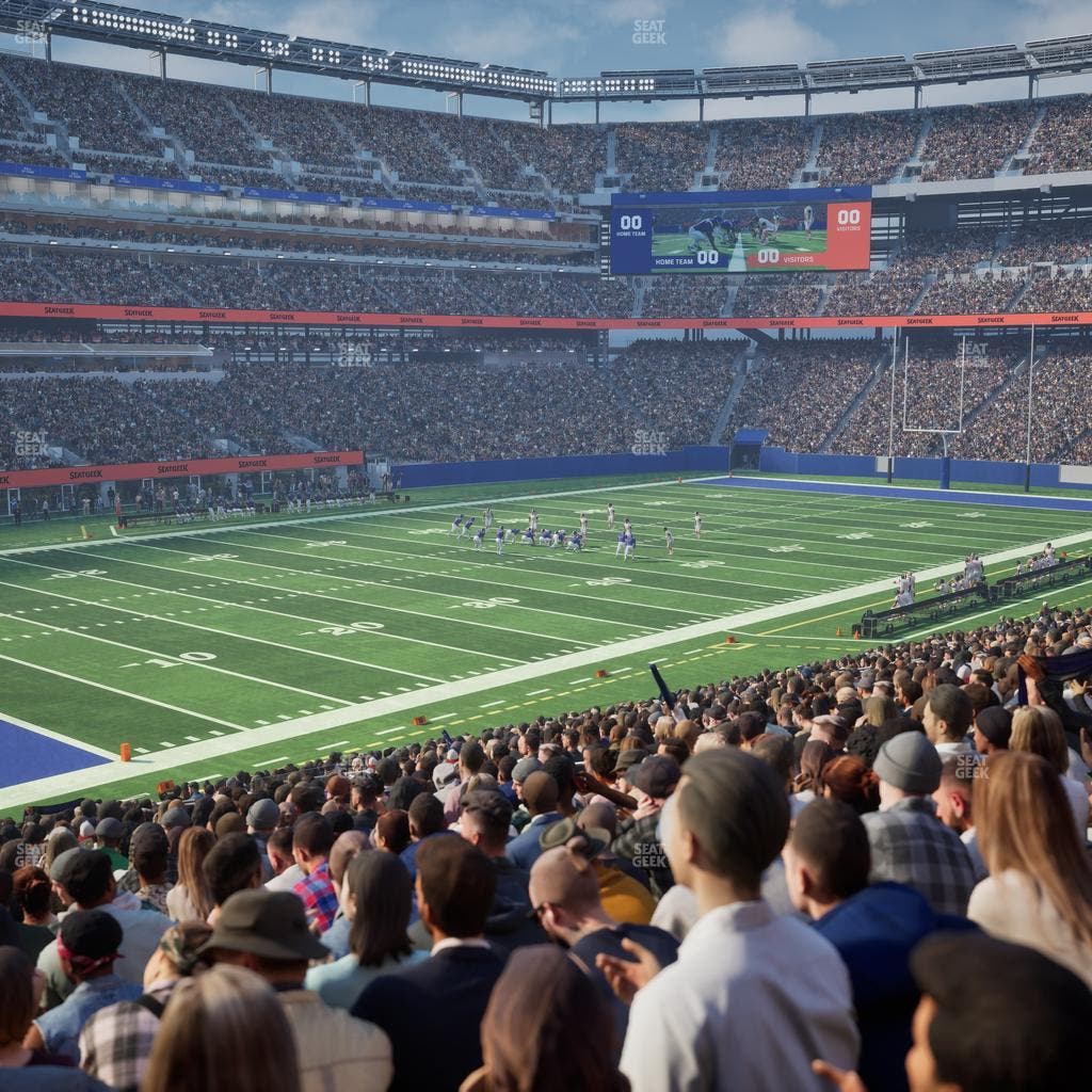MetLife Stadium - Section 144 Seat View