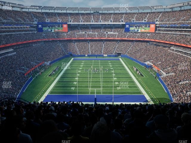 MetLife Stadium - Section 201 Seat View MetLife Stadium - Section 201 Seat View