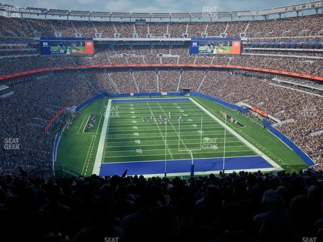 MetLife Stadium - Section 202 B Seat View MetLife Stadium - Section 202 B Seat View
