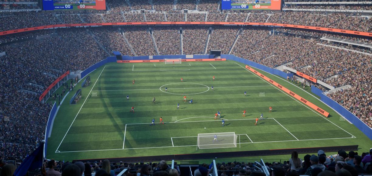 MetLife Stadium - Section 202 B Seat View