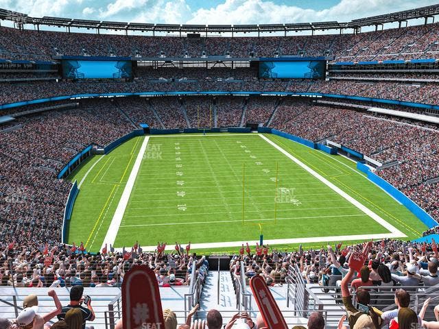 MetLife Stadium - Section 202 B Seat View
