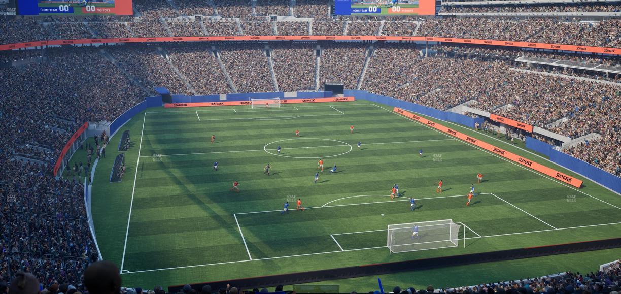 MetLife Stadium - Section 203 B Seat View