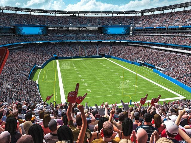 MetLife Stadium - Section 203 B Seat View
