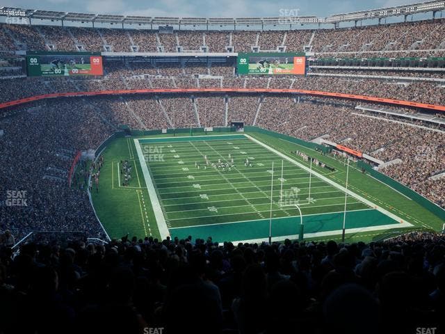 MetLife Stadium - Section 203 B Seat View