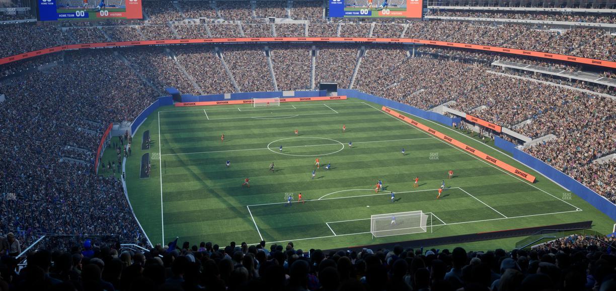 MetLife Stadium - Section 203 B Seat View