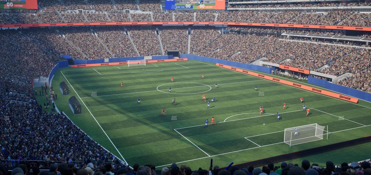 MetLife Stadium - Section 205 A Seat View