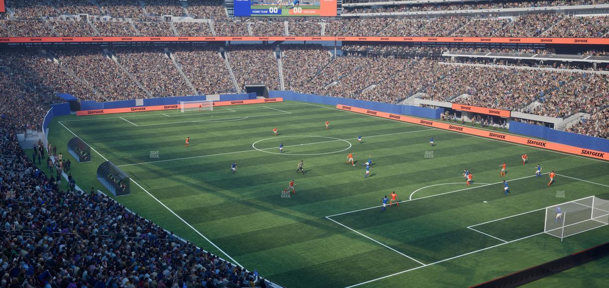 MetLife Stadium - Section 206 A Seat View