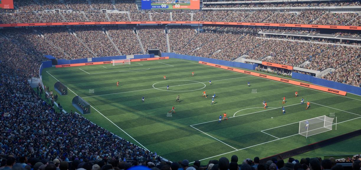 MetLife Stadium - Section 206 A Seat View