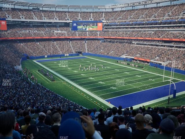 MetLife Stadium - Section 206 A Seat View MetLife Stadium - Section 206 A Seat View