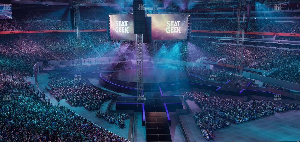 MetLife Stadium - Section 206 A Seat View