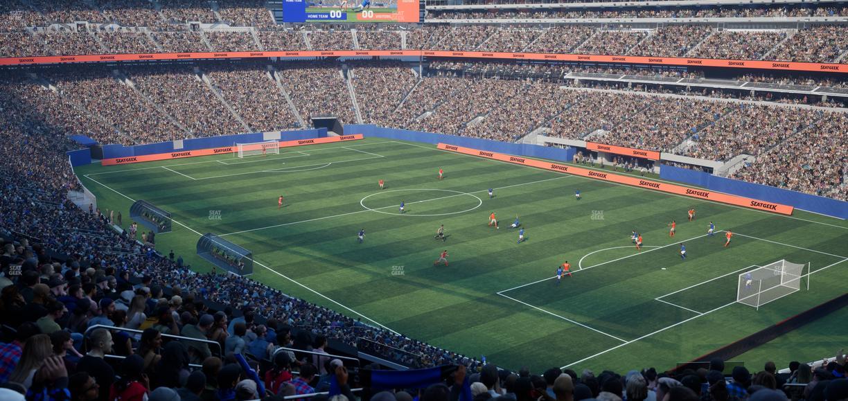 MetLife Stadium - Section 207 A Seat View