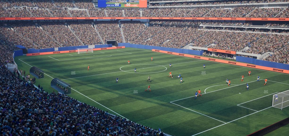 MetLife Stadium - Section 207 A Seat View