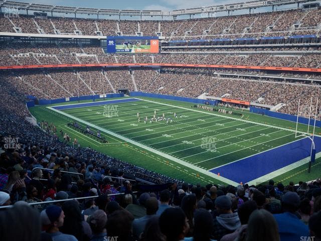 MetLife Stadium - Section 207 A Seat View MetLife Stadium - Section 207 A Seat View