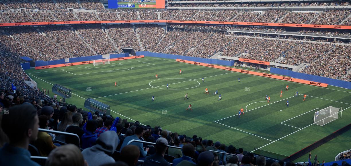 MetLife Stadium - Section 207 C Seat View