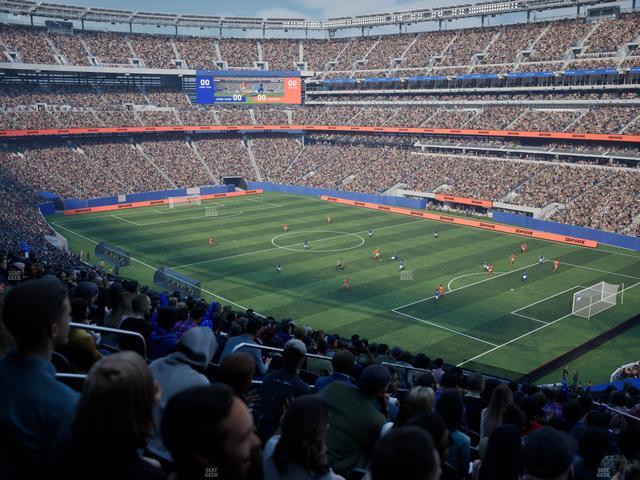 MetLife Stadium - Section 207 C Seat View MetLife Stadium - Section 207 C Seat View