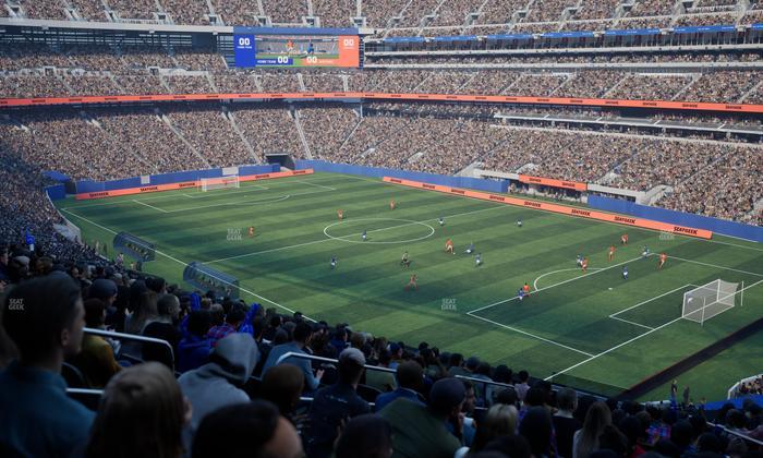 MetLife Stadium - Section 207 C Seat View