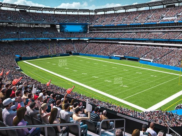 MetLife Stadium - Section 207 C Seat View
