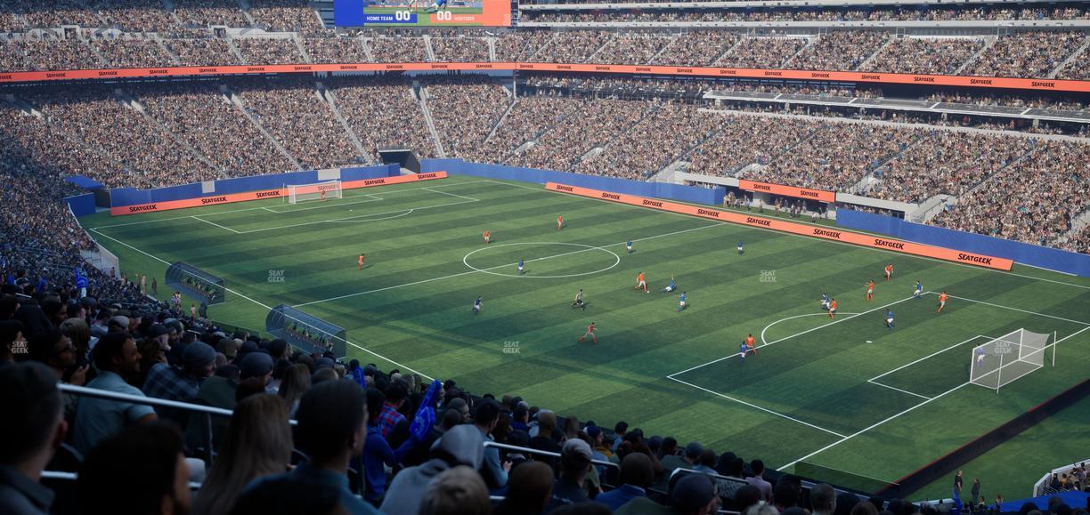 MetLife Stadium - Section 207 C Seat View