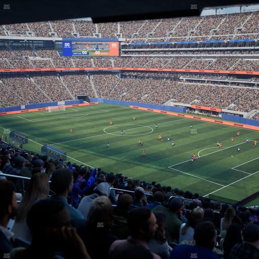 MetLife Stadium - Section 207 C Seat View