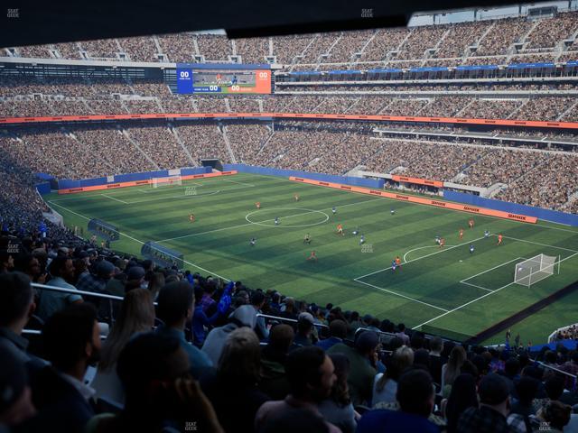 MetLife Stadium - Section 207 C Seat View
