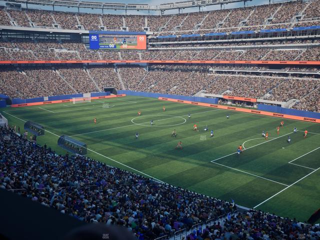MetLife Stadium - Section 208 Seat View MetLife Stadium - Section 208 Seat View