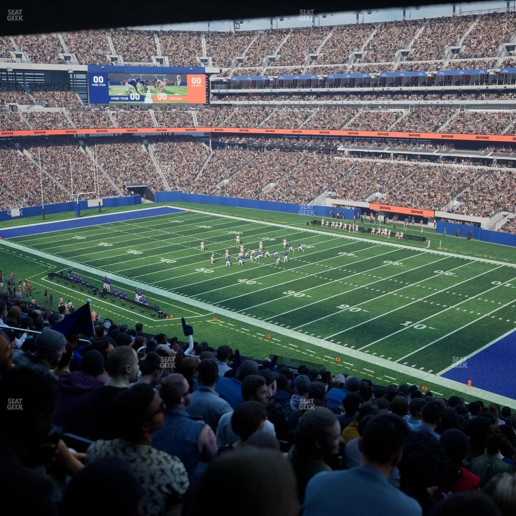 MetLife Stadium - Section 208 Seat View
