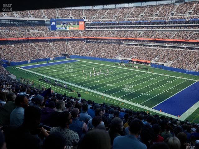 MetLife Stadium - Section 208 Seat View MetLife Stadium - Section 208 Seat View