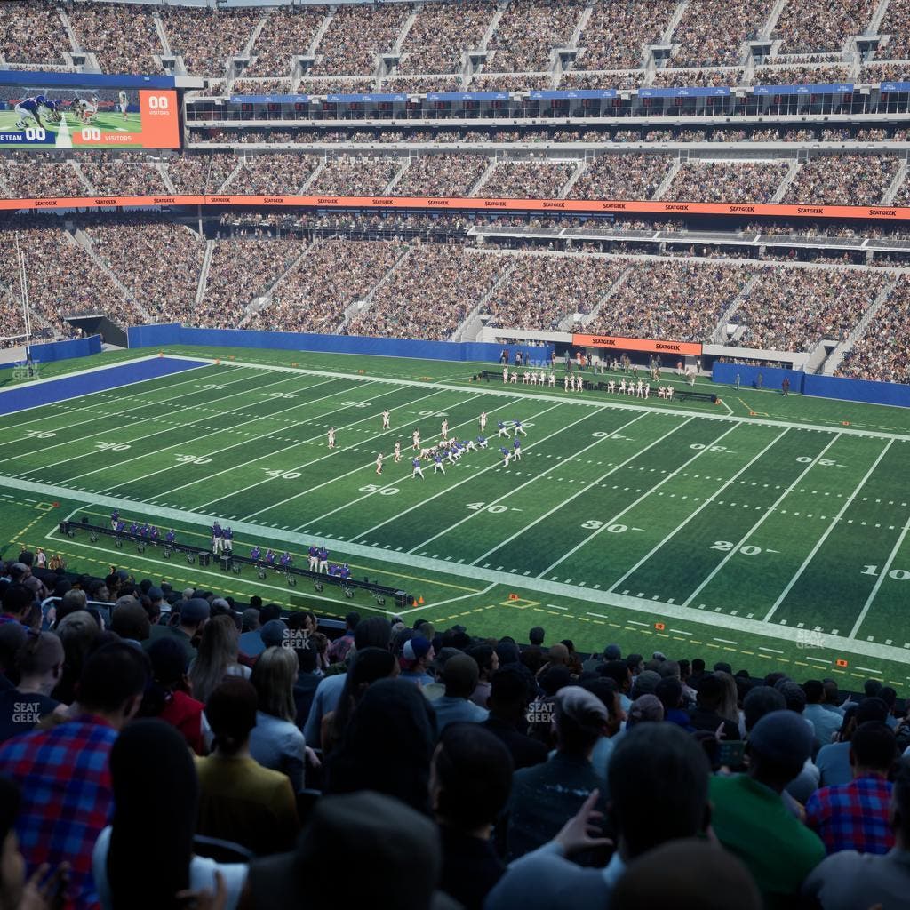 MetLife Stadium - Section 210 Seat View
