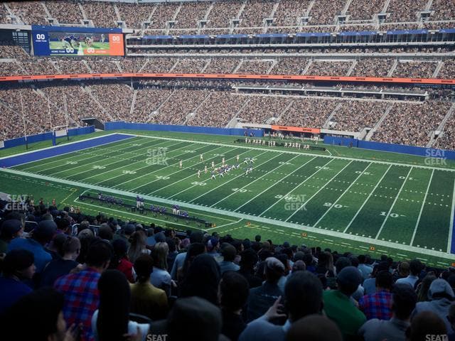MetLife Stadium - Section 210 Seat View MetLife Stadium - Section 210 Seat View
