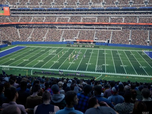 MetLife Stadium - Section 212 Seat View MetLife Stadium - Section 212 Seat View