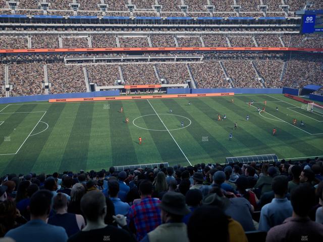 MetLife Stadium - Section 215 Seat View