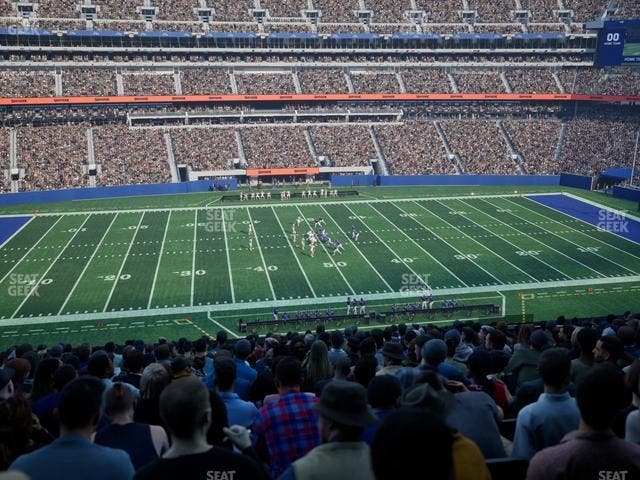 MetLife Stadium - Section 215 Seat View MetLife Stadium - Section 215 Seat View