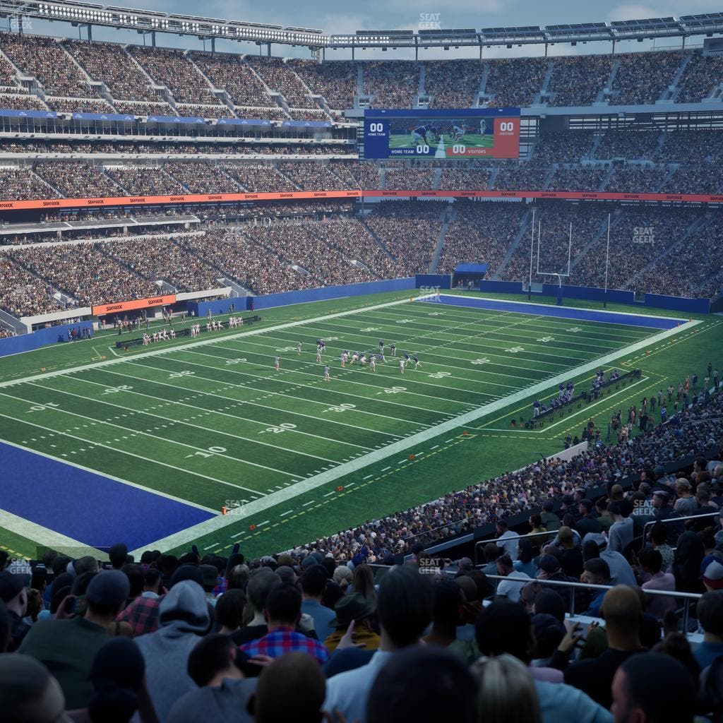 MetLife Stadium - Section 220 A Seat View
