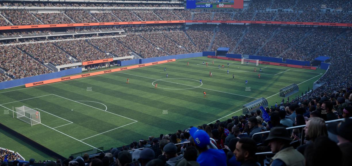 MetLife Stadium - Section 220 C Seat View