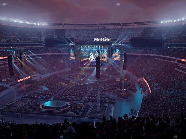 MetLife Stadium - Section 224 B Seat View