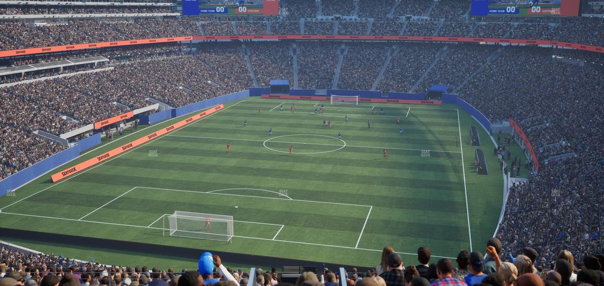 MetLife Stadium - Section 224 B Seat View