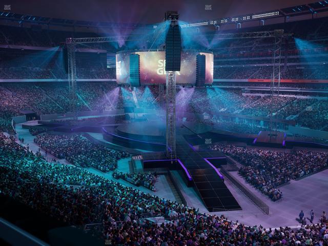 MetLife Stadium - Section 232 C Seat View