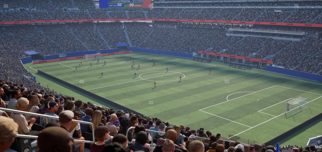 MetLife Stadium - Section 232 C Seat View