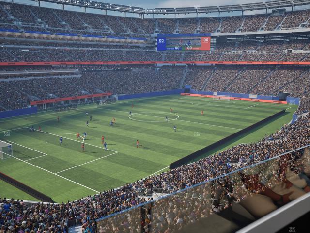 MetLife Stadium - Section 245 C Seat View