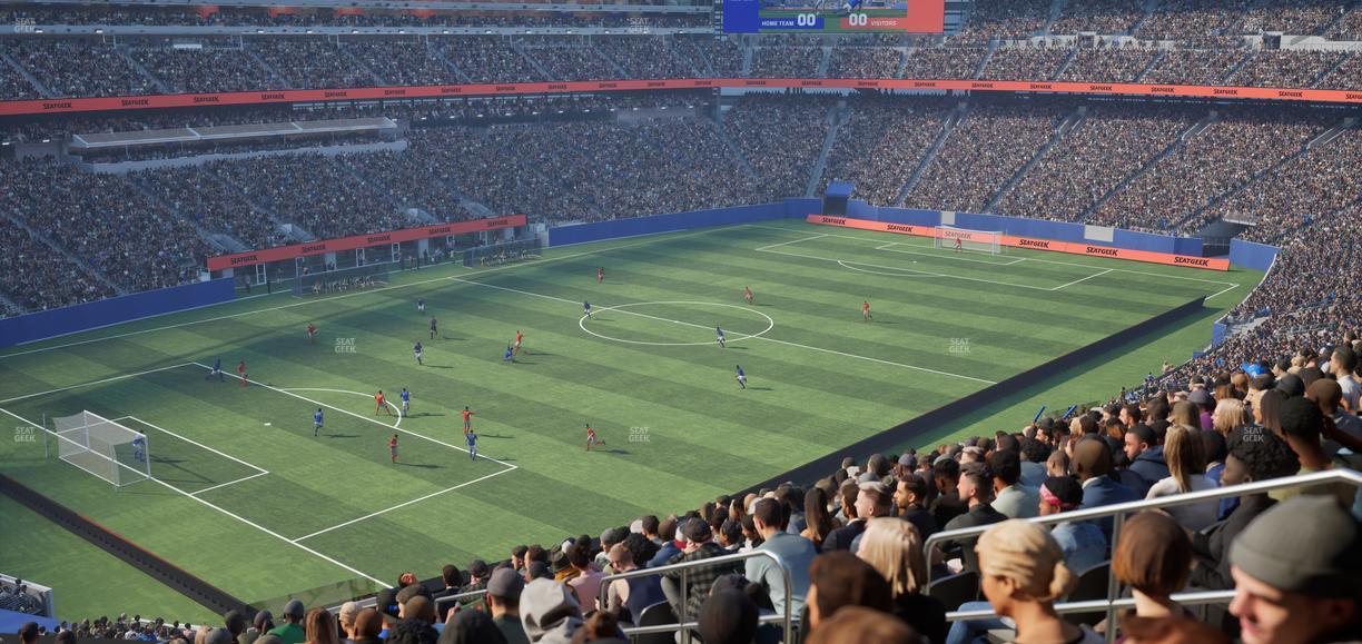 MetLife Stadium - Section 245 C Seat View