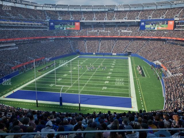 MetLife Stadium - Section 249 A Seat View MetLife Stadium - Section 249 A Seat View