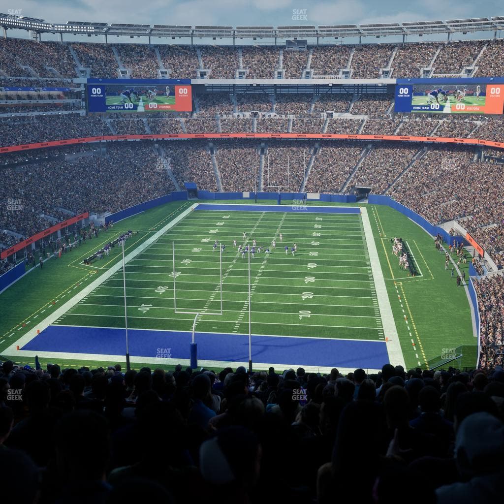 MetLife Stadium - Section 250 B Seat View