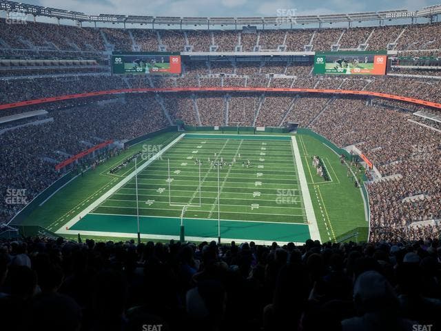 MetLife Stadium - Section 250 B Seat View