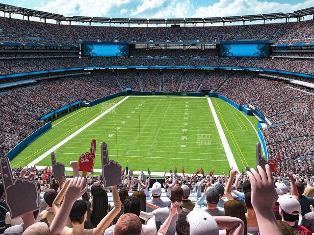 MetLife Stadium - Section 250 B Seat View