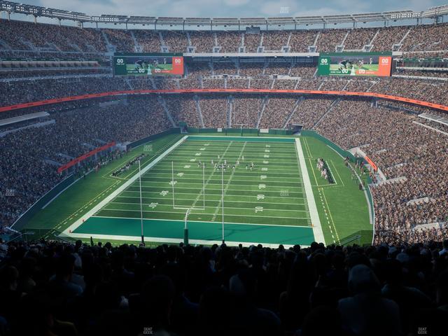 MetLife Stadium - Section 250 B Seat View