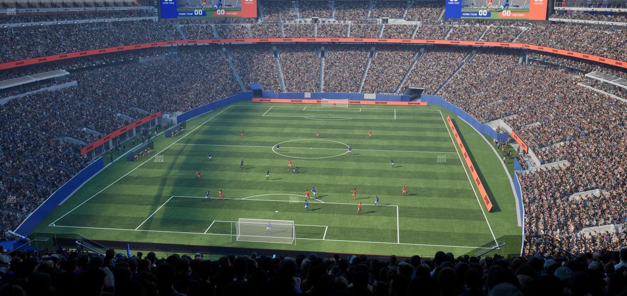 MetLife Stadium - Section 250 B Seat View