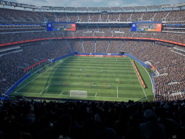 MetLife Stadium - Section 250 B Seat View MetLife Stadium - Section 250 B Seat View